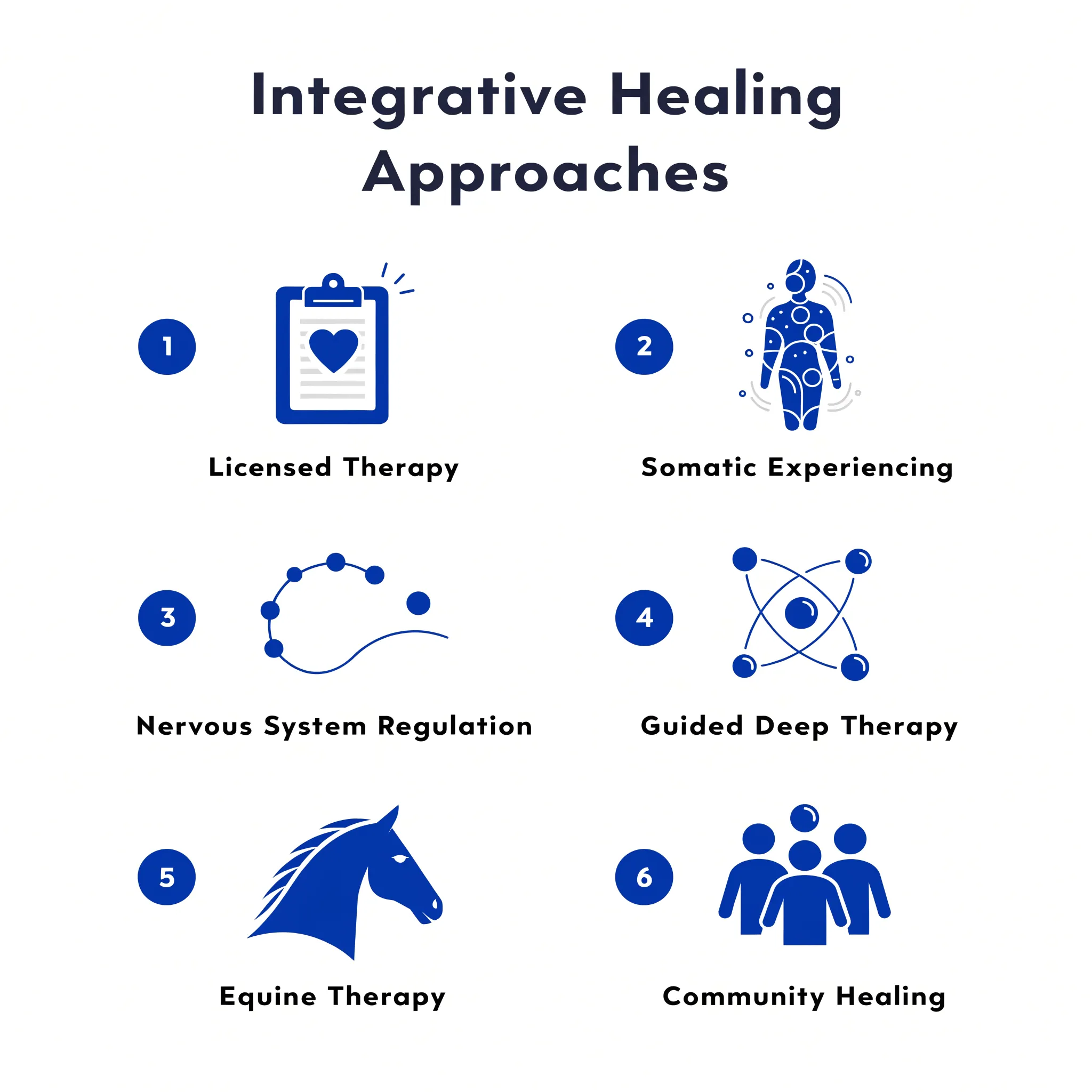 What complementary therapies support somatic trauma recovery
